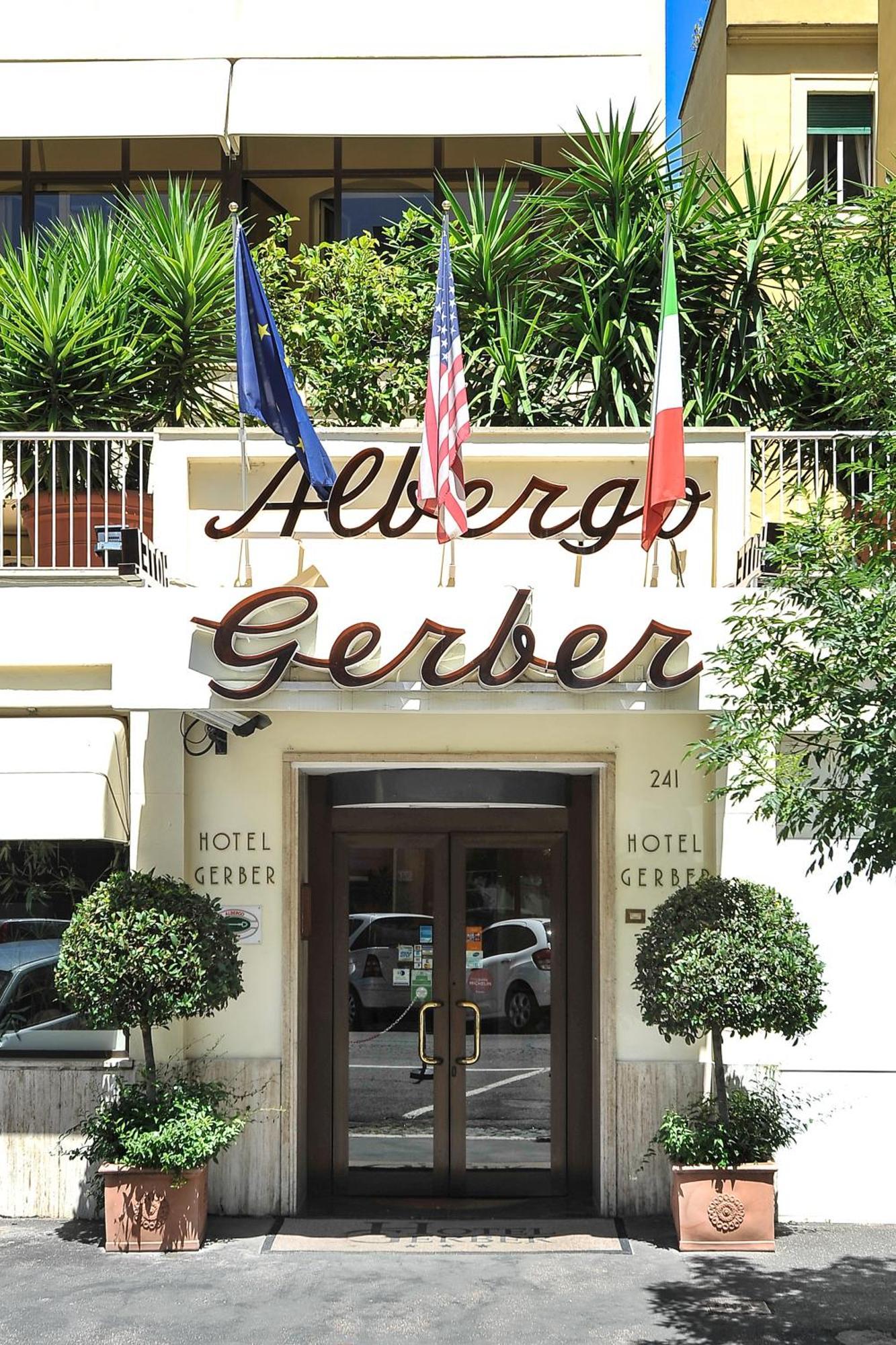 Hotel Gerber Róma Kültér fotó