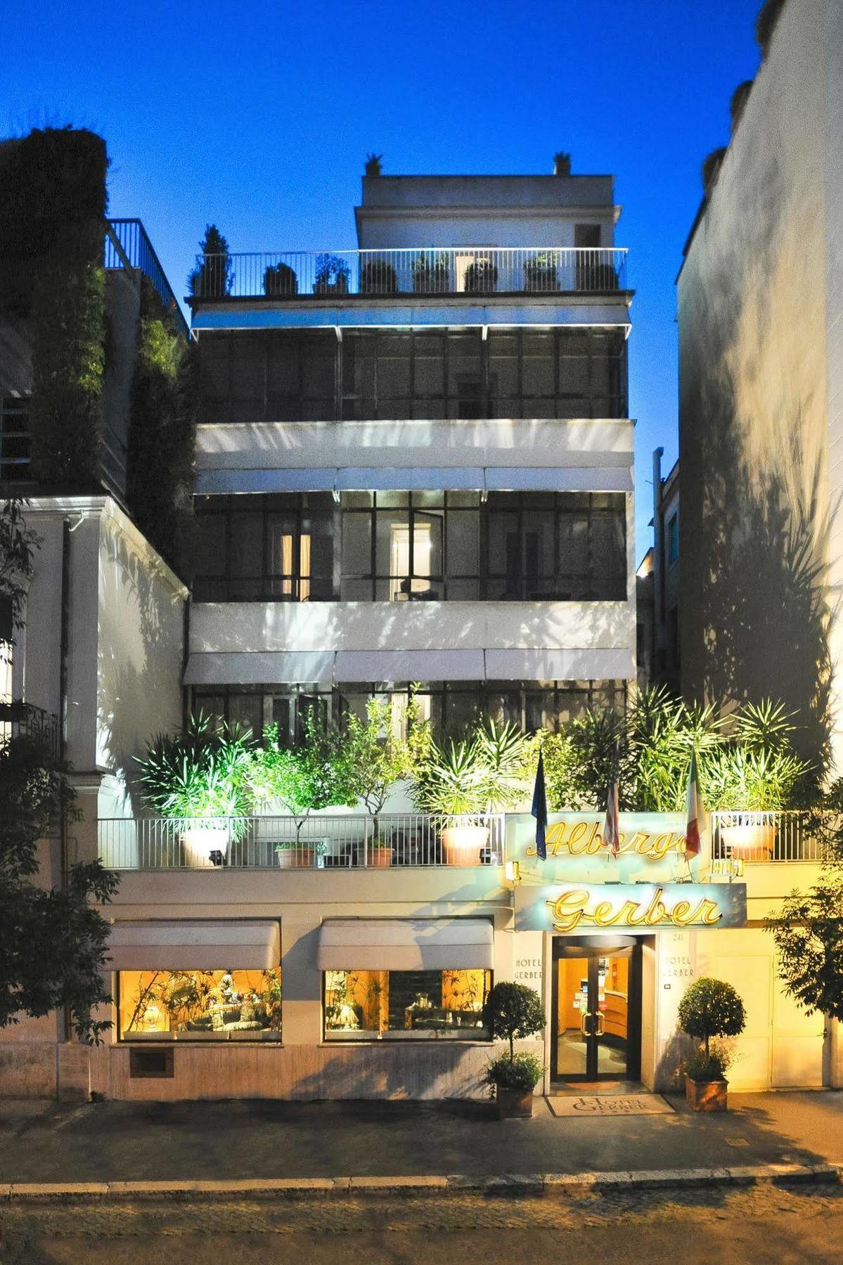 Hotel Gerber Róma Kültér fotó